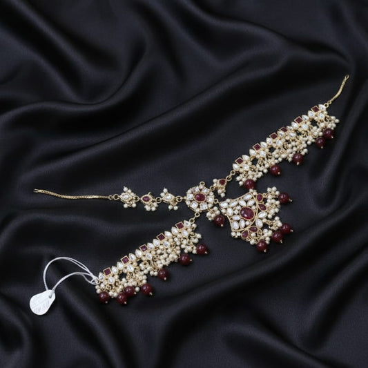 Premium Qulit Kundan style Matha Patti