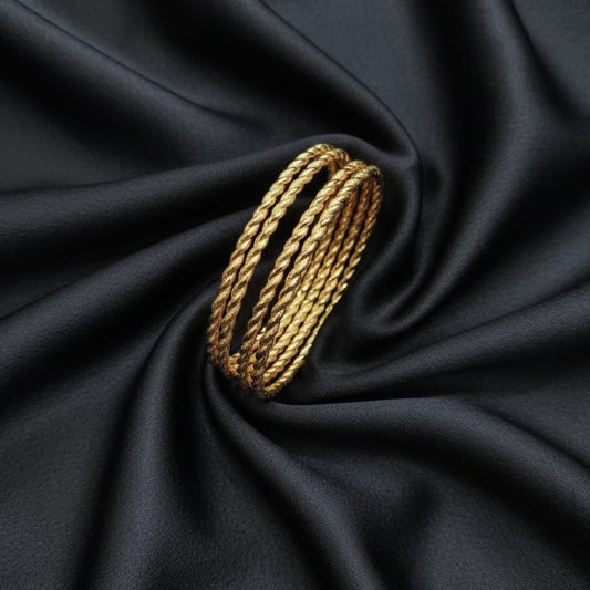 4-Piece Rope-Style Kangani Bangles