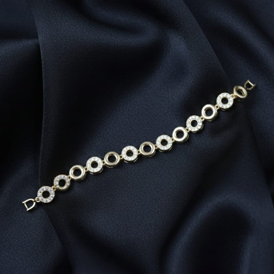 1 Carat Round Bracelet