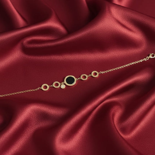 Gold & Black Bracelet Premium Quality