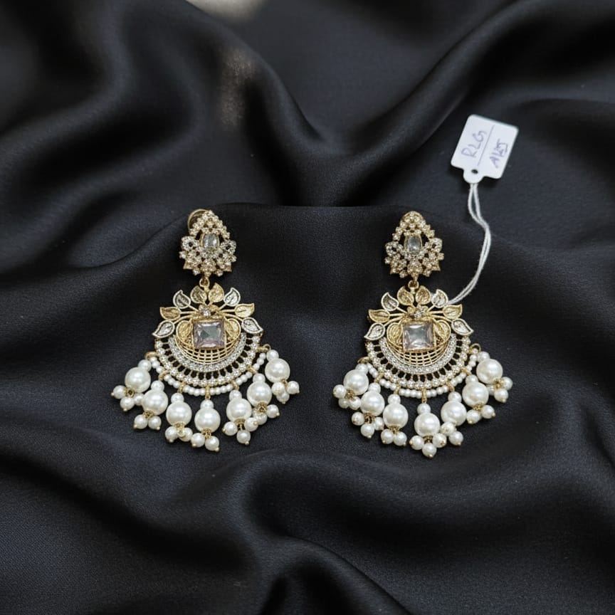 Premium Quality pearl Casting Earring